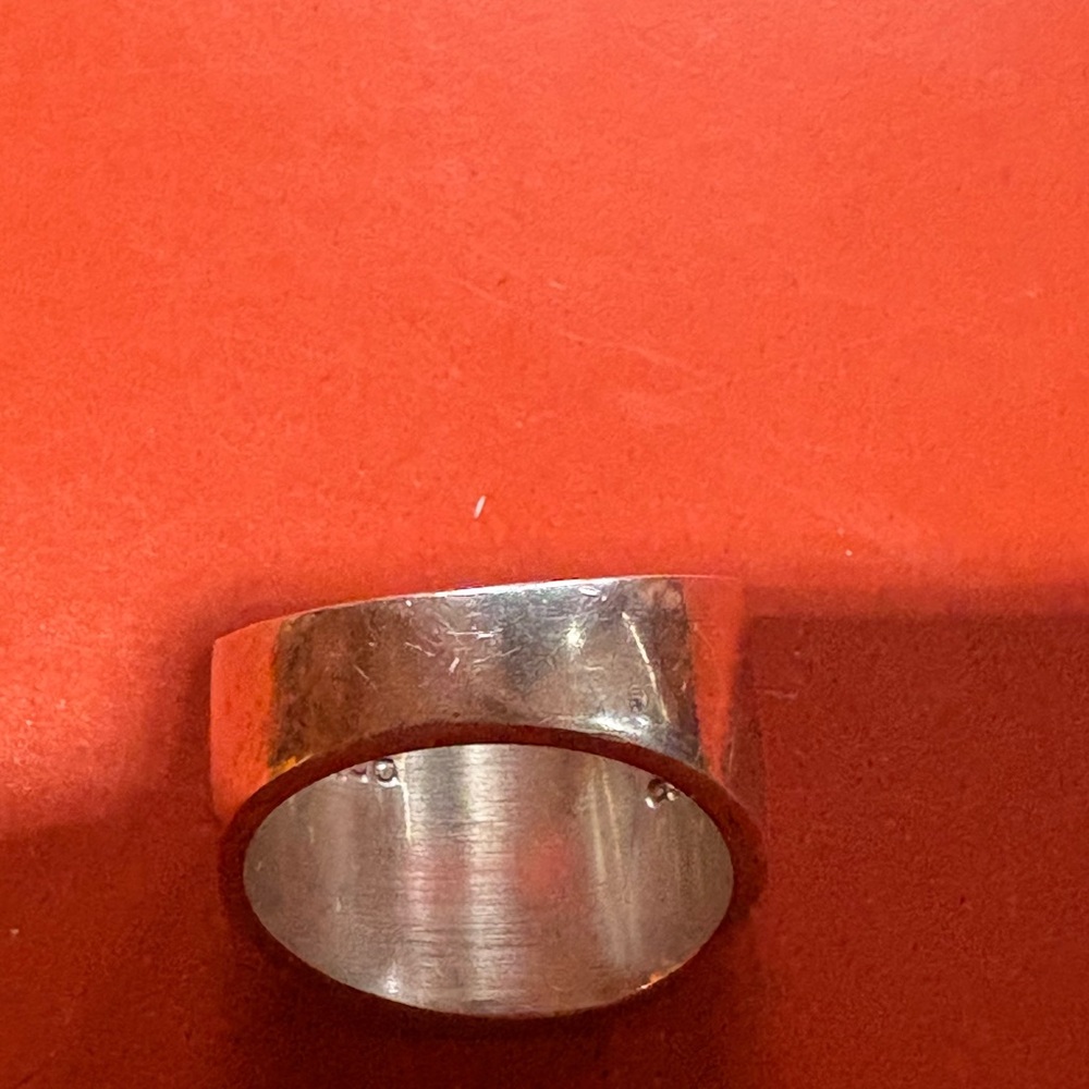 Handcrafted, Sterling Silver Cocktail Ring - Picture 4 of 5